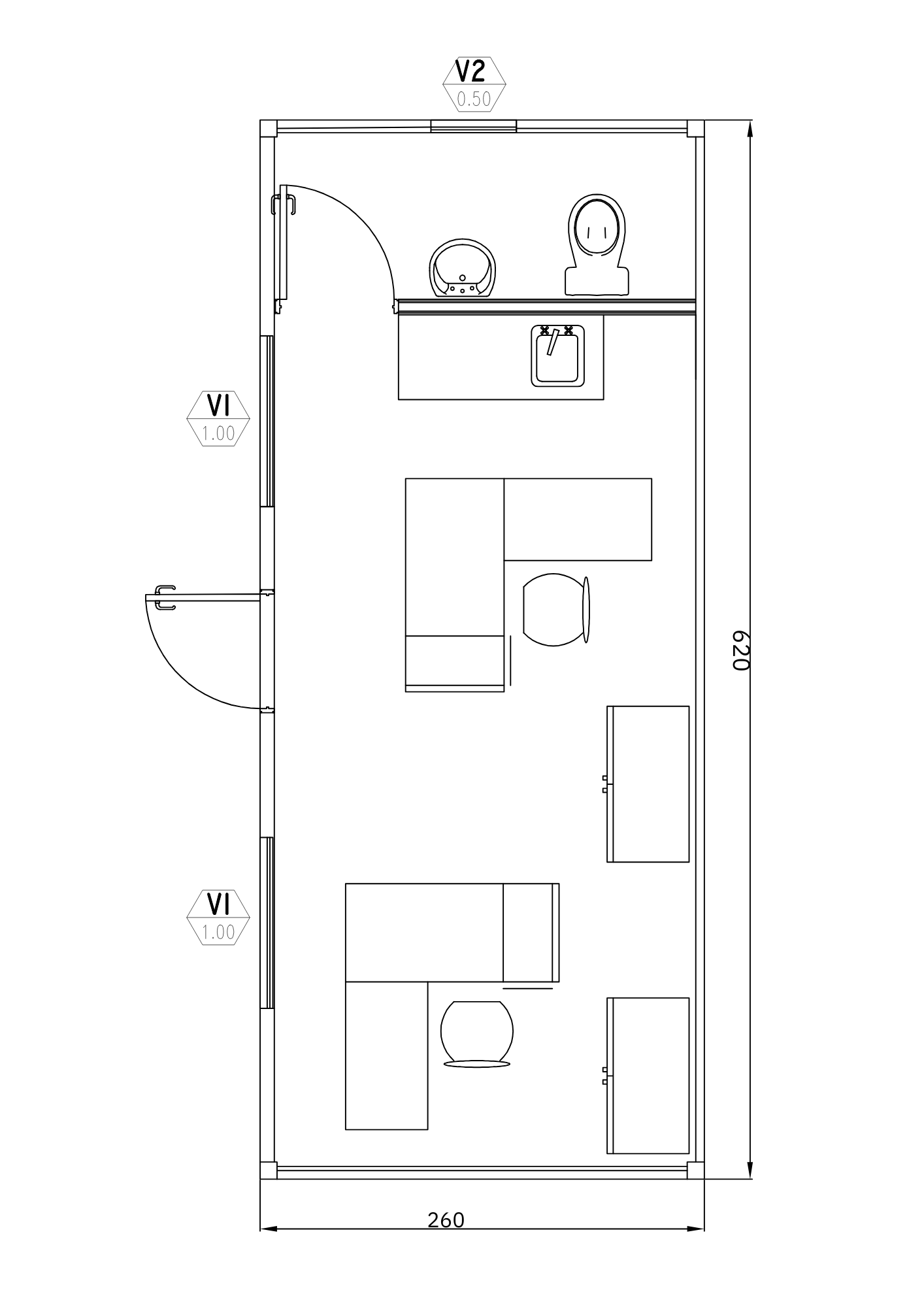 Plano Módulo Oficina